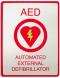 AED Plus Wall Sign